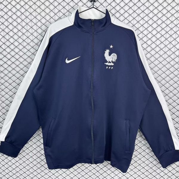 2014 France Dark gray Jacket #单夹克