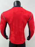 2026-27 England Away Long Sleeve Player Version Soccer Jersey (长袖球员)