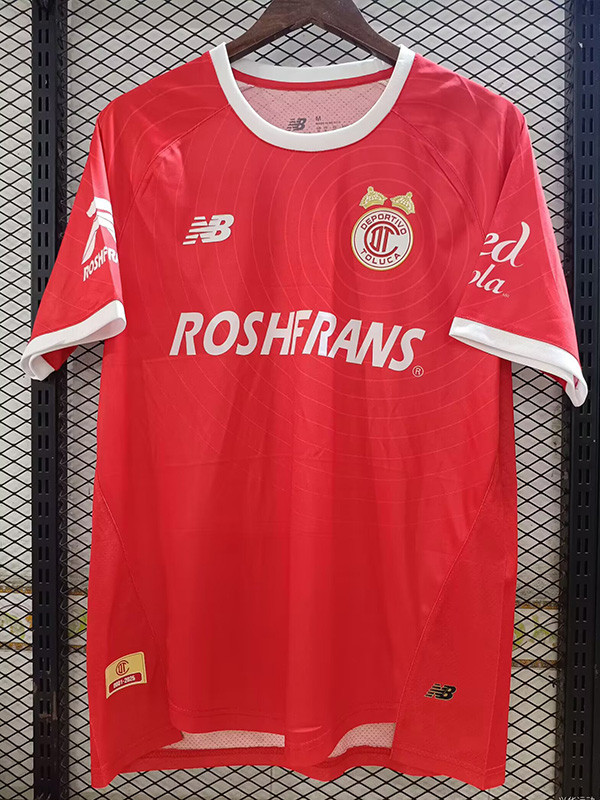 2025-26 Toluca Double-Champion Fans Soccer Jersey (双皇冠)
