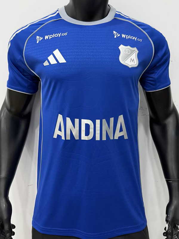 2026-27 Millonarios Home Player Version Soccer Jersey