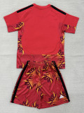 2026-27 Japan Red Goalkeeper Kids Soccer Jersey