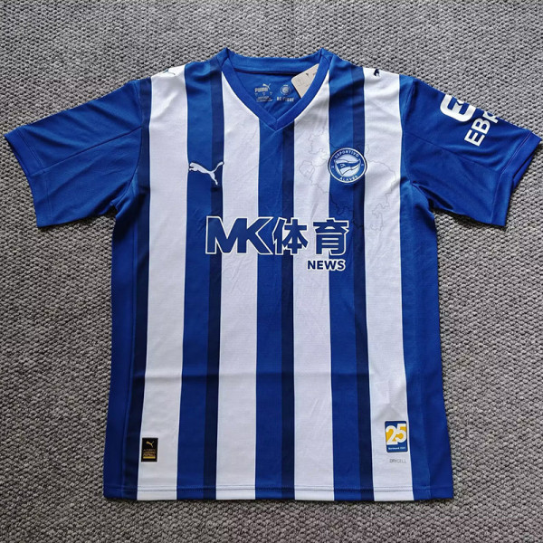 2025-26 Alaves Home Fans Soccer Jersey