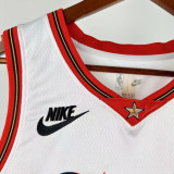 2025-26 76ERS MAXEY #0 White Top Quality Hot Pressing NBA Jersey (V领)