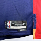 2025-26 Cleveland Cavaliers HARDEN #1 Royal blue Retro Top Quality Hot Pressing NBA Jersey (V领)