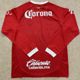 2025-26 Toluca Double-Champion Long Sleeve Soccer Jersey (长袖)(双皇冠)