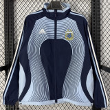 2006 Argentina Royal blue Retro Windbreaker