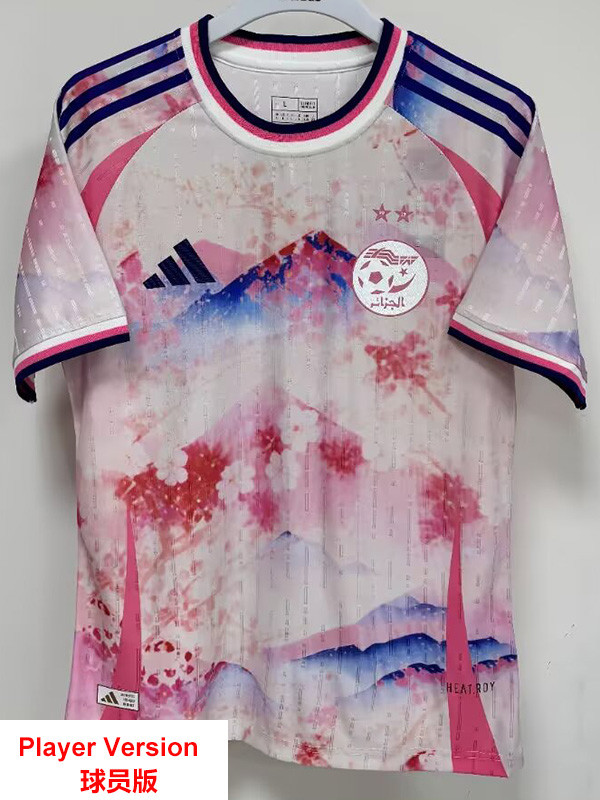 2026-27 Algeria Pink Special Edition Player Version Training shirts (球员版)