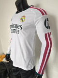 2026-27 RMA Home Long Sleeve Player Version Soccer Jersey (长袖球员)