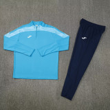 2026 JOM Lake blue Half Pull Tracksuit #815(半拉链)