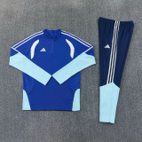 2026 AD Fancy blue Half Pull Tracksuit #814(半拉链)