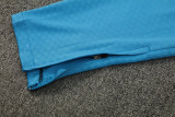 2026 AD Lake blue Half Pull Tracksuit #814(半拉链)