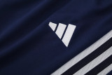 2026 AD Lake blue Half Pull Tracksuit #814(半拉链)