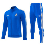 2026-27 RMA Fancy blue Jacket Tracksuit