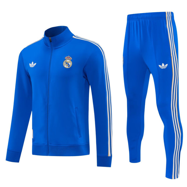 2026-27 RMA Fancy blue Jacket Tracksuit