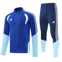 2026 AD Fancy blue Half Pull Tracksuit #814(半拉链)