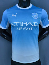 2026-27 Man City Home Player Version Soccer Jersey