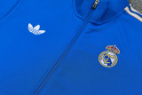 2026-27 RMA Fancy blue Jacket Tracksuit