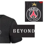 2025-26 PSG Jordan Fourth Kids Soccer Jersey