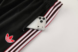 2026-27 Man Utd Black blue Jacket Tracksuit #01