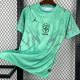 2026-27 Brazil Blue Goalkeeper Fans Soccer Jersey