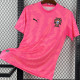 2026-27 Portugal Pink Goalkeeper Fans Soccer Jersey