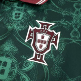 2026-27 Portugal Green Black Joint Edition Training shirts