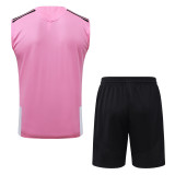 2026-27 Inter Miami Pink Tank top and shorts suit #D26020