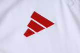 2026-27 Internacional White Half Pull Tracksuit #B26022(半拉链)