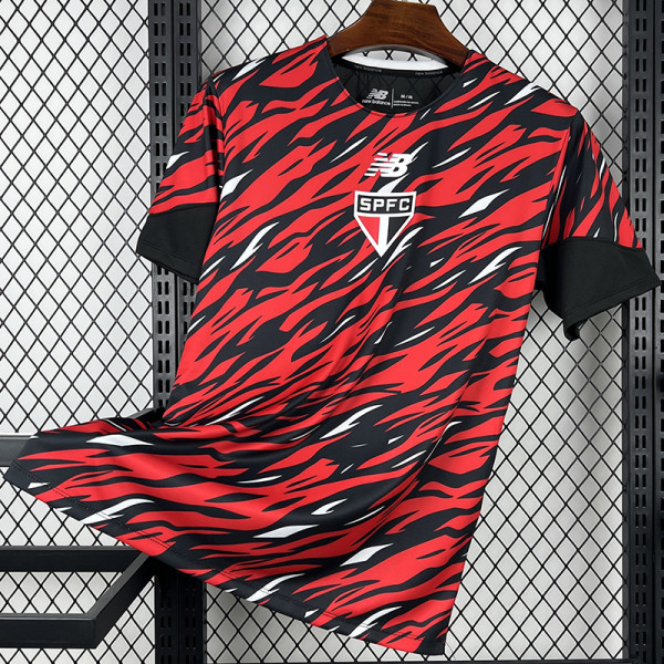 2026-27 Sao Paulo Red Black Training shirts