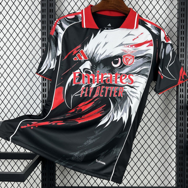 2026-27 Benfica Black Special Edition Fans Soccer Jersey (有领)