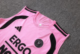 2026-27 Inter Miami Pink Tank top and shorts suit #D26020