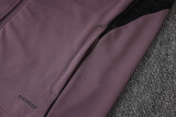 2026-27 RMA Gray Purple Jacket Tracksuit #A26020
