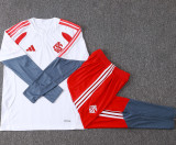 2026-27 Internacional White Half Pull Tracksuit #B26022(半拉链)