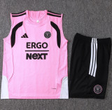 2026-27 Inter Miami Pink Tank top and shorts suit #D26020