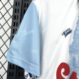1997-1998 SD Compostela Home Retro Soccer Jersey (带章)