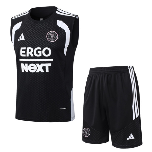 2026-27 Inter Miami Black Tank top and shorts suit #D26021