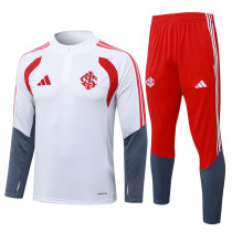 2026-27 Internacional White Half Pull Tracksuit #B26022(半拉链)