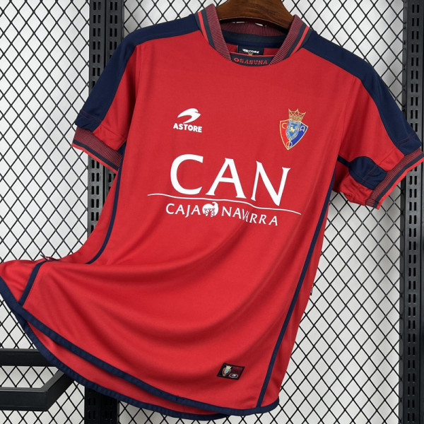 2000-2002 Osasuna Home Retro Soccer Jersey