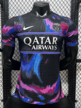 2025-26 PSG Black Blue Special Edition Player Version Training shirts