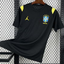 2026-27 Brazil Black Training shirts (圆领)