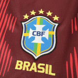 2026-27 Brazil JD Red Goalkeeper Fans Soccer Jersey