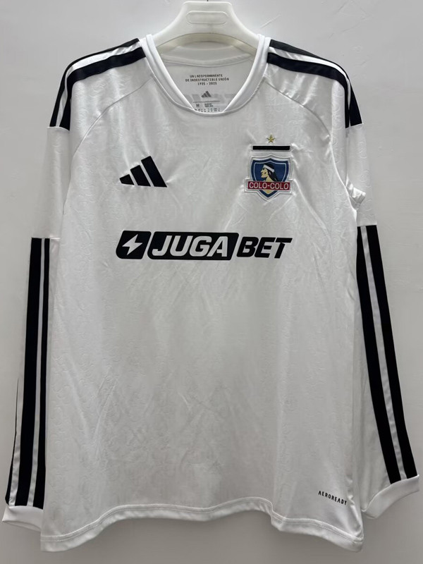 2026-27 Colo-Colo Home Long Sleeve Soccer Jersey (长袖)