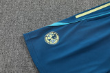 2025-26 Club America Lake blue Training Short Suit
