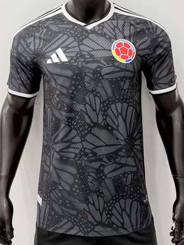 2026-27 Colombia Black Goalkeeper Player Version Soccer Jersey