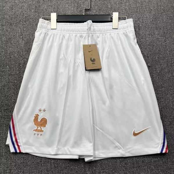 2026-27 France Home White Shorts Pants