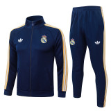 2026-27 RMA Royal blue Jacket Tracksuit #A26029