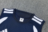 2026-27 RMA Royal blue Tank top and shorts suit