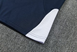 2026-27 RMA Royal blue Half Pull Tracksuit (半拉链)