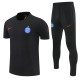 2026-27 PSG Black Short shirts and Long trousers Suit (圆领)