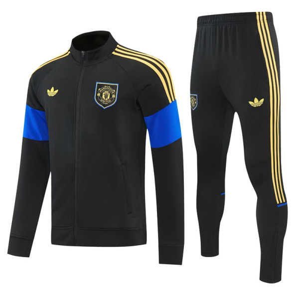 2026-27 Man Utd Black Jacket Tracksuit